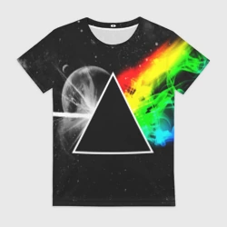 Женская футболка 3D Pink Floyd