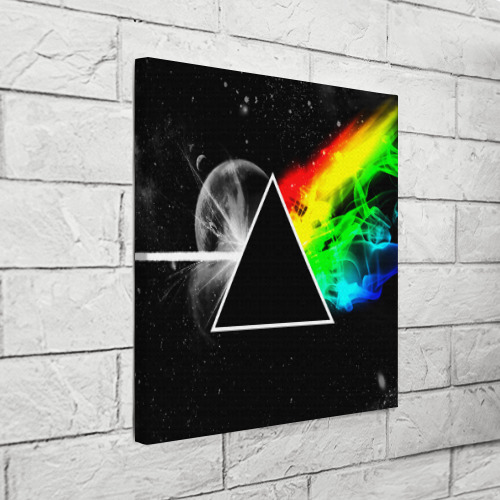 Холст квадратный Pink Floyd, цвет 3D печать - фото 3