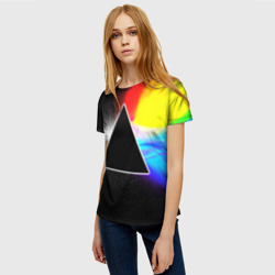 Женская футболка 3D Pink Floyd - фото 2