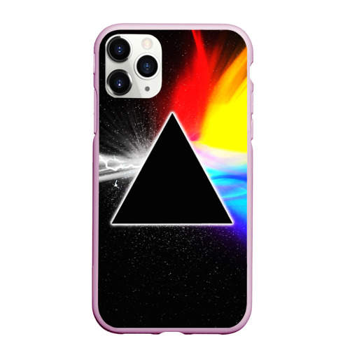 Чехол для iPhone 11 Pro Max матовый Pink Floyd, цвет розовый