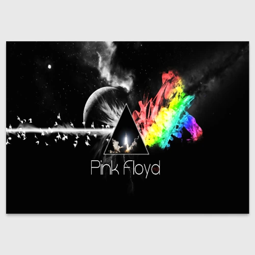 Поздравительная открытка Pink Floyd