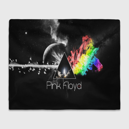 Плед 3D Pink Floyd, цвет 3D (велсофт)