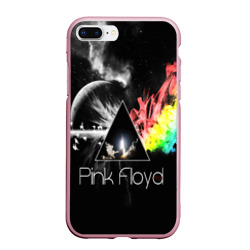 Чехол для iPhone 7Plus/8 Plus матовый Pink Floyd