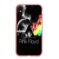 Чехол для iPhone XS Max матовый Pink Floyd