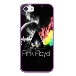 Чехол для iPhone 5/5S матовый Pink Floyd