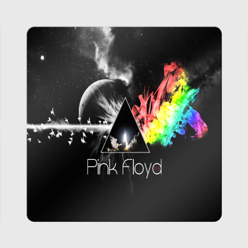 Магнит виниловый Квадрат Pink Floyd