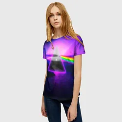 Женская футболка 3D Pink Floyd - фото 2