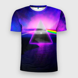 Мужская футболка 3D Slim Pink Floyd