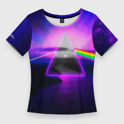 Женская футболка 3D Slim Pink Floyd