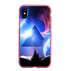 Чехол для iPhone XS Max матовый Pink Floyd