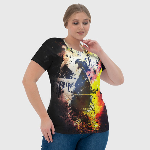 Женская футболка 3D с принтом PINK FLOYD, фото #4