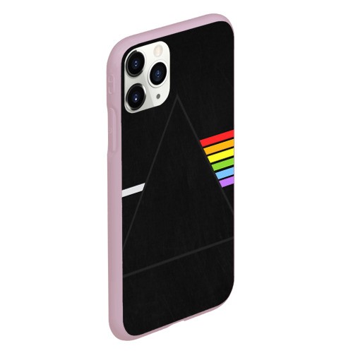 Чехол для iPhone 11 Pro матовый Pink Floyd, цвет розовый - фото 3