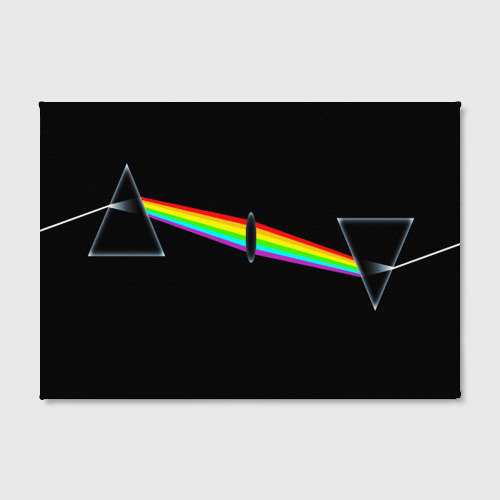 Холст прямоугольный PINK FLOYD, цвет 3D печать - фото 2