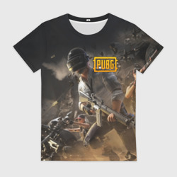 Женская футболка 3D PUBG ПАБГ