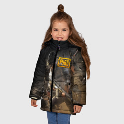Зимняя куртка для девочек 3D PUBG ПАБГ - фото 2