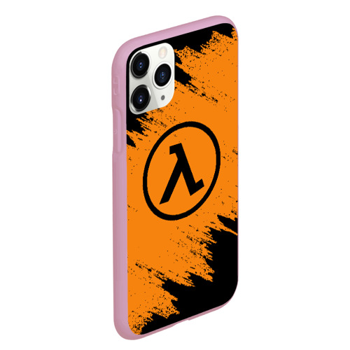 Чехол для iPhone 11 Pro Max матовый Half-life, цвет розовый - фото 3