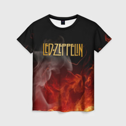 Женская футболка 3D LED Zeppelin