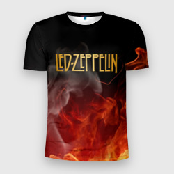 Мужская футболка 3D Slim LED Zeppelin