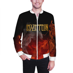 Мужской бомбер 3D LED Zeppelin - фото 2