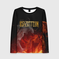 Женский лонгслив 3D LED Zeppelin