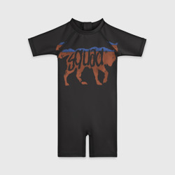 Детский купальный костюм 3D Wolf Life is Strange 2