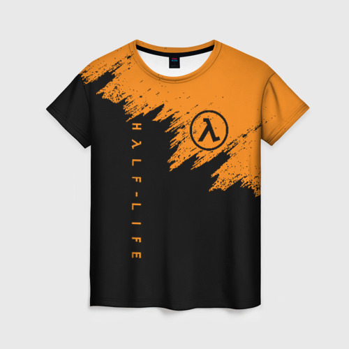 Женская футболка 3D Half-life Халф-Лайф, цвет 3D печать