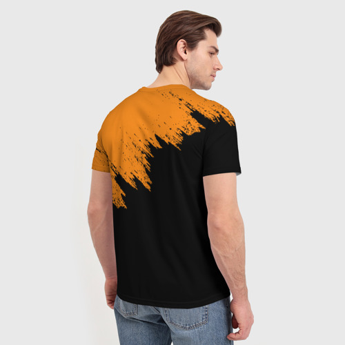 Мужская футболка 3D с принтом Half-life Халф-Лайф, вид сзади #2