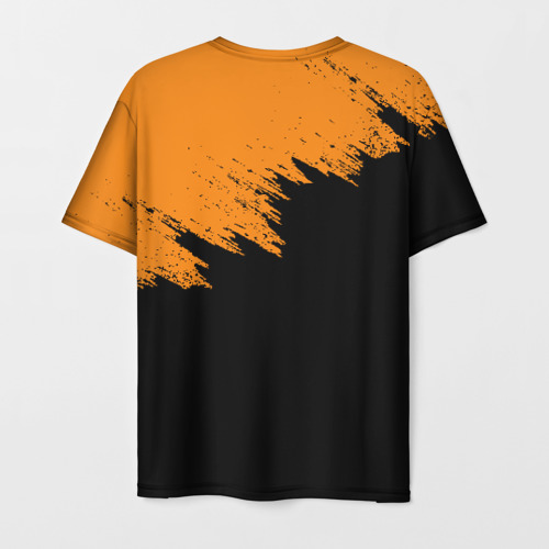 Мужская футболка 3D с принтом Half-life Халф-Лайф, вид сзади #1