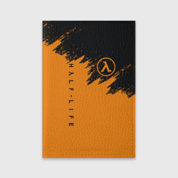 Обложка для паспорта матовая кожа Half-life