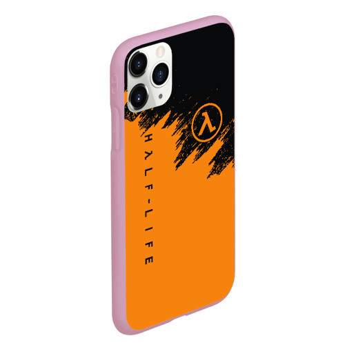 Чехол для iPhone 11 Pro Max матовый Half-life, цвет розовый - фото 3