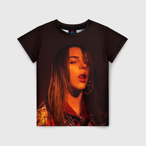 Детская футболка 3D BILLIE EILISH