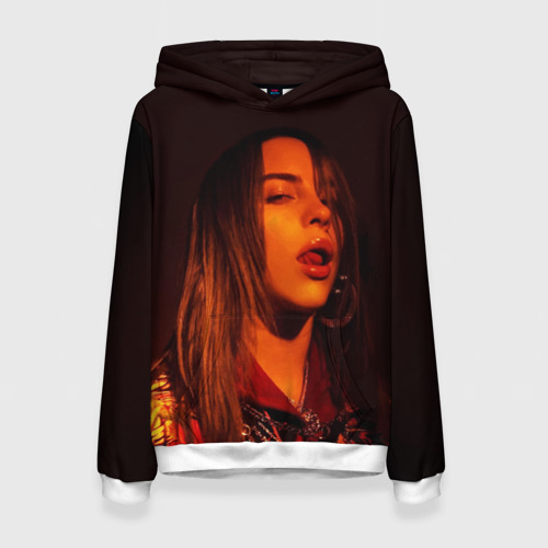 Женская толстовка 3D BILLIE EILISH, цвет 3D печать