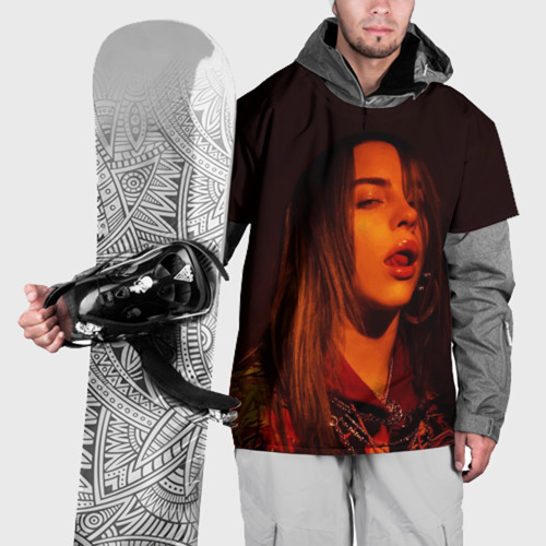 Накидка на куртку 3D BILLIE EILISH