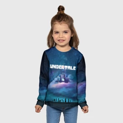 Детский лонгслив 3D Undertale Андертейл - фото 2