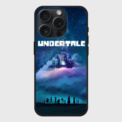 Чехол силиконовый для Apple iPhone 15 Pro матовый Undertale Андертейл