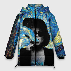 Женская зимняя куртка Oversize Марла на картине Ван Гога