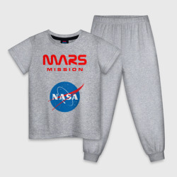 Детская пижама хлопок Nasa Mars mission