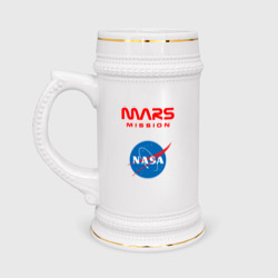 Кружка пивная Nasa Mars mission