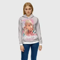 Женская толстовка 3D Taylor Swift - фото 2