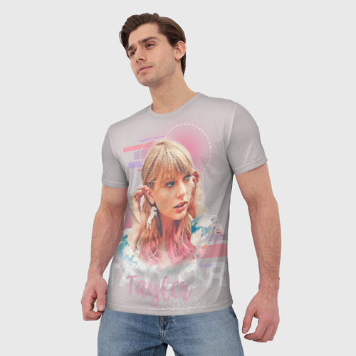 Мужская футболка 3D Taylor Swift, цвет 3D печать - фото 3