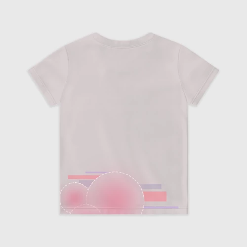 Детская футболка 3D с принтом Taylor Swift, вид сзади #1