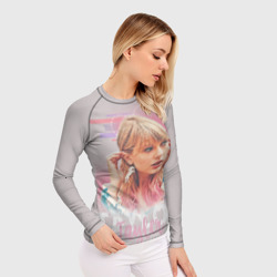 Женский рашгард 3D Taylor Swift - фото 2