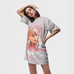 Платье-футболка 3D Taylor Swift - фото 2
