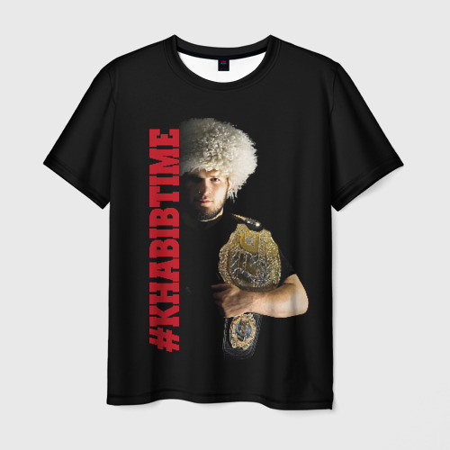 Мужская футболка 3D KHABIB TIME