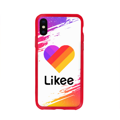 Чехол для iPhone X глянцевый LIKEE Фото 01 Чехол для iPhone X глянцевый LIKEE Фото 01