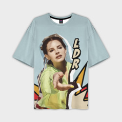 Мужская футболка oversize 3D Lana Del Ray - NFR!
