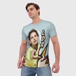 Мужская футболка 3D Lana Del Ray - NFR! - фото 2