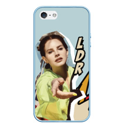 Чехол для iPhone 5/5S матовый Lana Del Ray - NFR!