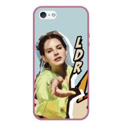 Чехол для iPhone 5/5S матовый Lana Del Ray - NFR!