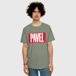 Мужская футболка хлопок Oversize Павел - фото 2